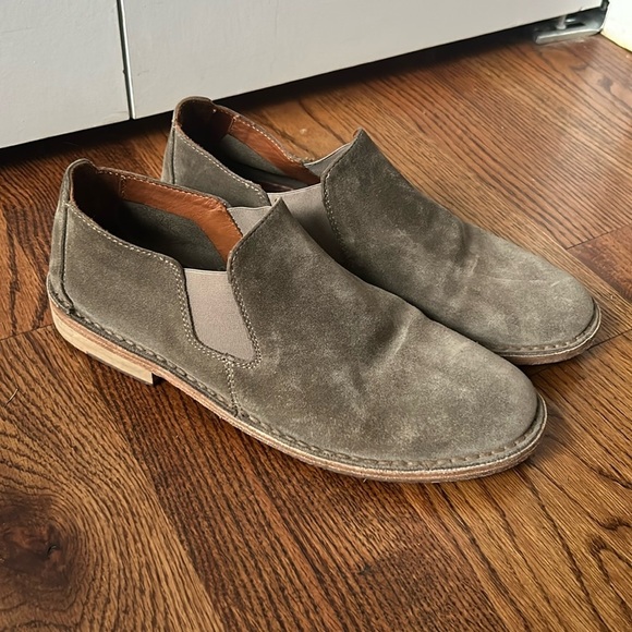 Vince Shoes - Vince Suede Round Toe Loafers